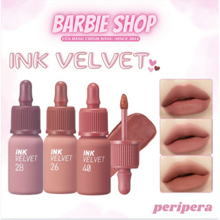 Son Kem Lì Peripera Ink The Velvet 2023 màu 30-28-27-40-43-46-full màu ( mịn lì - chất kem dày )