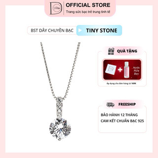 Dây chuyền bạc 925 Tiny nhỏ nhắn xinh xắn đáng yêu dễ thương Dế Bạc - D4453