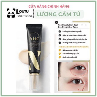   AUTHENTIC-Loutu  Kem Mắt AHC Màu Đen 30ml Ten Revolution Real Eye Cream For Face 