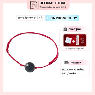 Vòng tay chỉ đỏ phong thủy may mắn Dế Bạc –VT4136