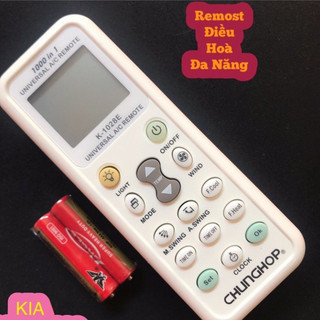 REMOTE MÁY LẠNH ĐA NĂNG CHUNGHOP K-1028E - ĐIỀU KHIỂN ĐIỀU HÒA ĐA NĂNG CHUNGHOP K-1028E