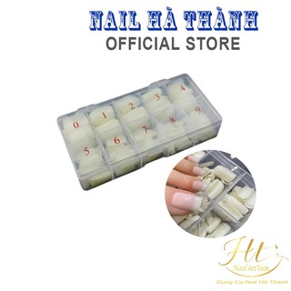 Hộp móng úp chân vuông dài form thẳng, hộp móng từ 0-9