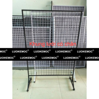 Khung lưới có chân 1x1.5m và 50 móc