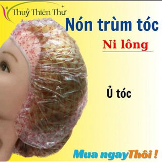 Mũ trùm đầu nilon, mũ trùm đầu nhuộm ủ tóc