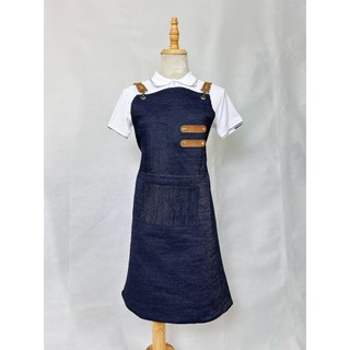 [Xả Kho] Tạp Dề Vải Jean Đẹp Có Túi Tiện Dụng Phù Hợp Làm Bếp, Quán Ăn