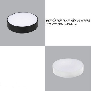 ĐÈN LED GẮN NỔI TRẦN 32W TRÀN VIỀN MPE,ĐÈN ỐP NỔI