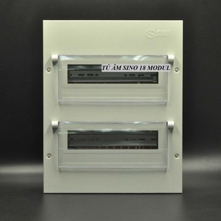 TỦ ĐIỆN ÂM TƯỜNG SINO 18 MODUL MEDEL:EM18PL