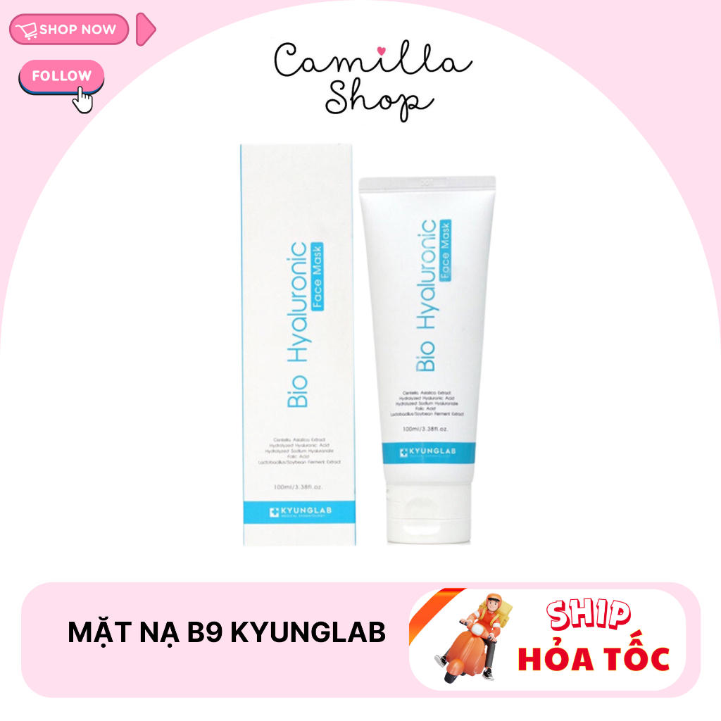 Mặt Nạ B9 Kyung Lab Bio Hyaluronic Face Mask Của Hàn Quốc 100ml