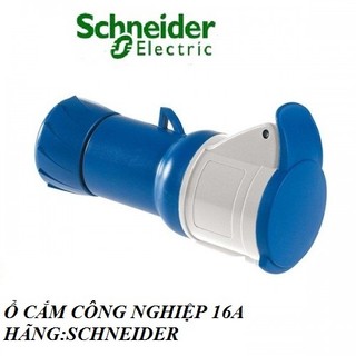 PHÍCH CẮM CÔNG NGHIÊP, Ổ CẮM 16A SCHNEIDER MODEL:PKE16M423,PKF16M423
