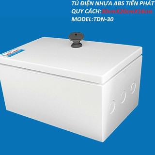 TỦ ĐIỆN NHỰA ABS TIẾN PHÁT 30cmX20cmX16cm