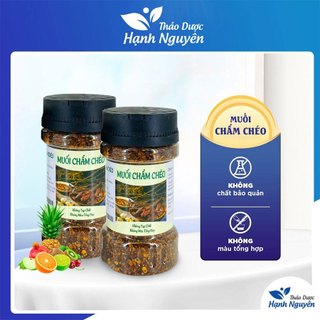 Muối chẩm chéo Tây Bắc, chẩm chéo khô chấm hoa quả, thịt gà, trâu gác bếp thơm ngon - Thảo Dược Hạnh Nguyên
