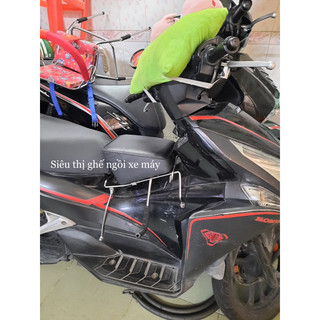 Ghế nệm ngồi xe máy cho bé xe AirBlade - PCX có gác chân