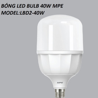 BÓNG LED BUP 40W MPE,BÓNG ĐÈN LED MODEL LBD2-40W