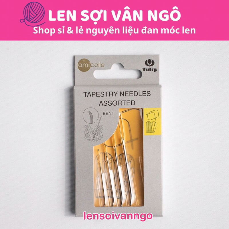 Set kim khâu Tulip (kim đầu cong) (26228)