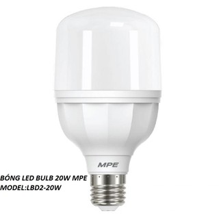 BÓNG LED BUP 20W MPE,BÓNG ĐÈN LED MODEL LBD2-20W