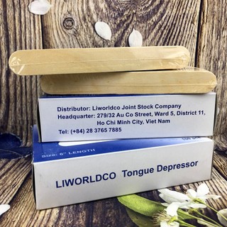 Que Đè Lưỡi LITOCO Hộp 100 Que
