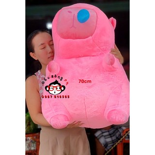 Gấu bông Capybara chảy nước mũi 70cmdễ thương và gấu bông Rồng 50cm
