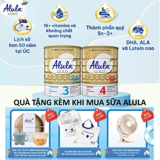 Sữa alula gold - úc đủ số 1,2,3,4 lon 900g
