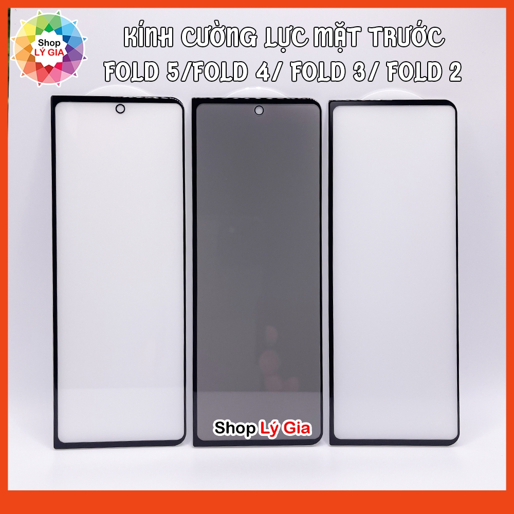 Kính Cường Lực Mặt Trước Cho Galaxy Z Fold 6/Fold 5/Fold 4/Fold 3/Fold 2/Fold 1