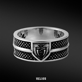  Nhẫn Bạc Nam Nữ HeliSilver S925 Treble Helios Silver Original 