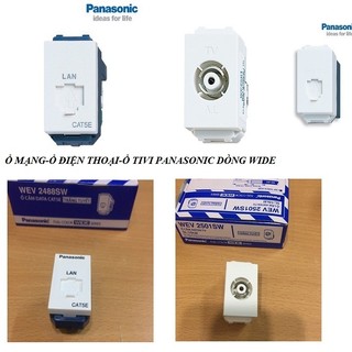 Ổ CẮM MẠNG ÂM TƯỜNG PANASONIC,Ổ CẮM TIVI,Ổ CẮM ĐIỆN THOẠI