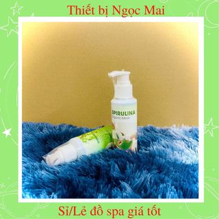 Mặt nạ sủi tảo Spirullina - Detox tảo xoắn sủi bọt thải độc cho da chai 150g