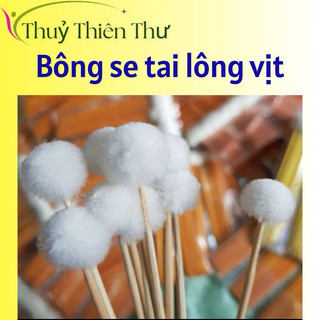 LOẠI 1💥Cây Bông Ngoáy Tai, se tai, bông ráy tai lông vịt siêu mềm mại.bông se tai