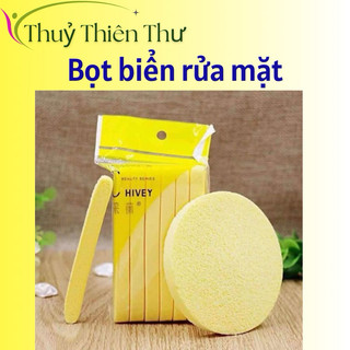 Túi 12 miếng bông rửa mặt chivey, mút rửa mặt êm nhẹ