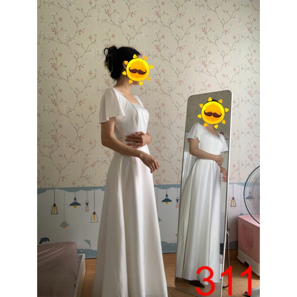 ĐẦM TRẮNG ĐI BÀN DICI Clothing