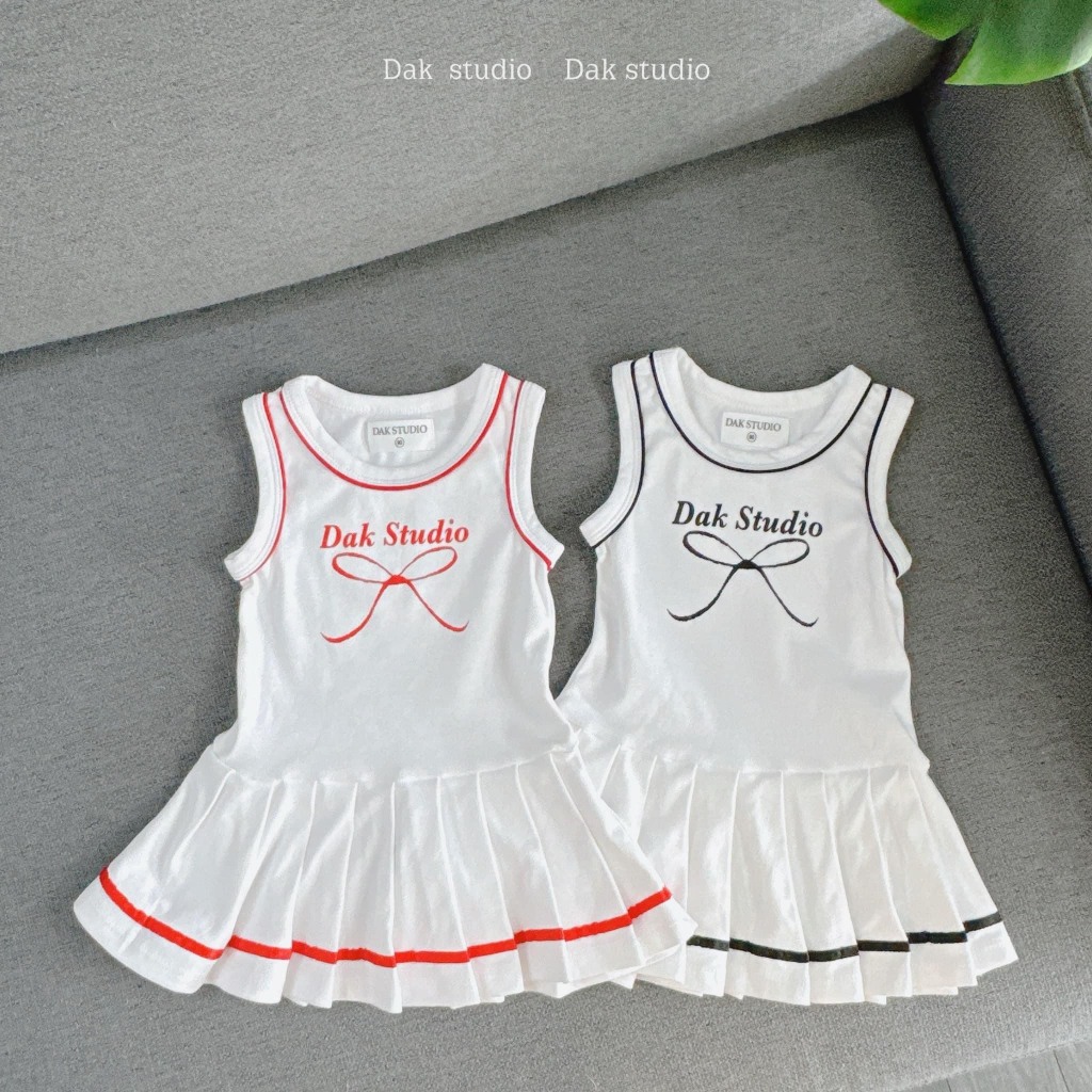 Đầm viền xếp con DAK STUDIO