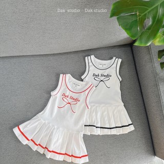 Đầm viền xếp con DAK STUDIO
