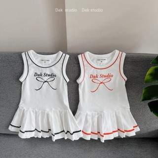Đầm viền xếp con DAK STUDIO