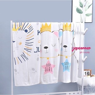 Chăn sợi tre đắp hè cho bé MS0068