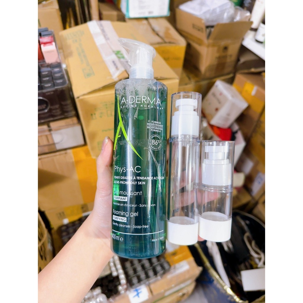 Sữa Rửa Mặt A-Derma Biology AC Cleansing Foaming Gel Purifying Organic