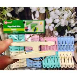 Kẹp phơi nhỏ HPG56 - Móc kẹp quần áo bằng nhựa cao cấp HOFACO