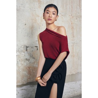 OLV - Áo kiểu lệch vai Cressida Top