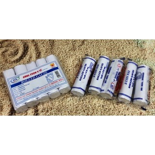 Gạc cuộn y tế 3 Con Nai Đông Pha 5 cuộn - Băng cuộn y tế Đông Pha 1,8m x 8,5cm