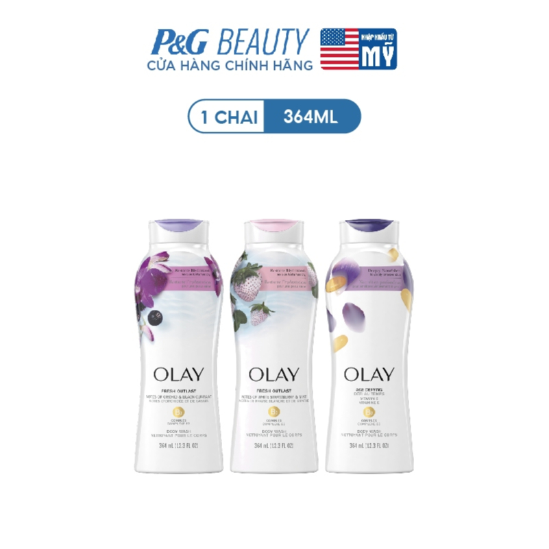 Sữa tắm dưỡng da Olay 364ml