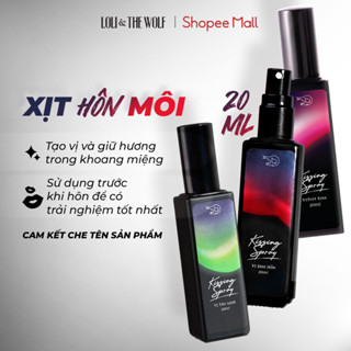 Xịt Thơm Miệng Kissing Spray Loli & The Wolf On Vị Kẹo Ngọt The Mát Hương Bạc Hà 20ml
