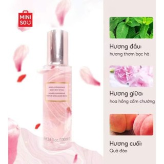 Nước hoa body mist Miniso 100ml