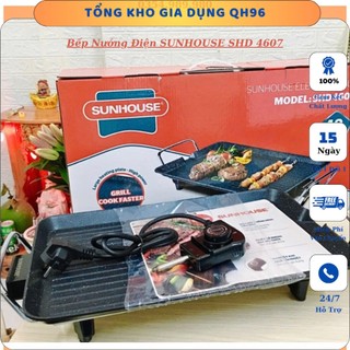 Bếp nướng điện không khói SUNNHOUSE SHD4607 BẢO HÀNH 12 THÁNG LỖI 1 ĐỔI 1, Bếp nướng điện 1500w Hàng Chính Hiệu - QH96
