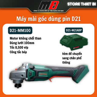 Máy mài 100mm pin dekton hệ d21 - d21-mm100