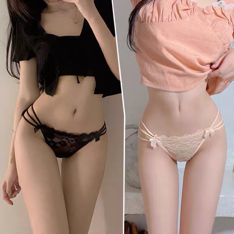 Quần Lót Nữ Ren Cánh Tiên Dây Hông Đính Nơ Quyến Rũ 344 | BigBuy360 - bigbuy360.vn
