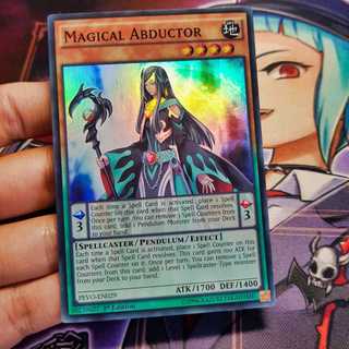 Thẻ bài Yugioh chính hãng | Magical Abductor | PEVO Super rare.