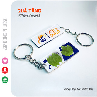 Móc khóa Brand DONGPHUCSG quà tặng