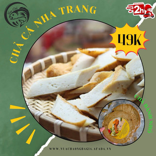 Chả cá Nha Trang - Loại bánh nhỏ 250g - Giao hoả tốc HCM 30p
