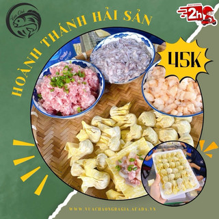 Hoành Thánh Hải Sản Tôm Mực (vỉ 30 viên) - Giao nhanh hoả tốc 1h HCM