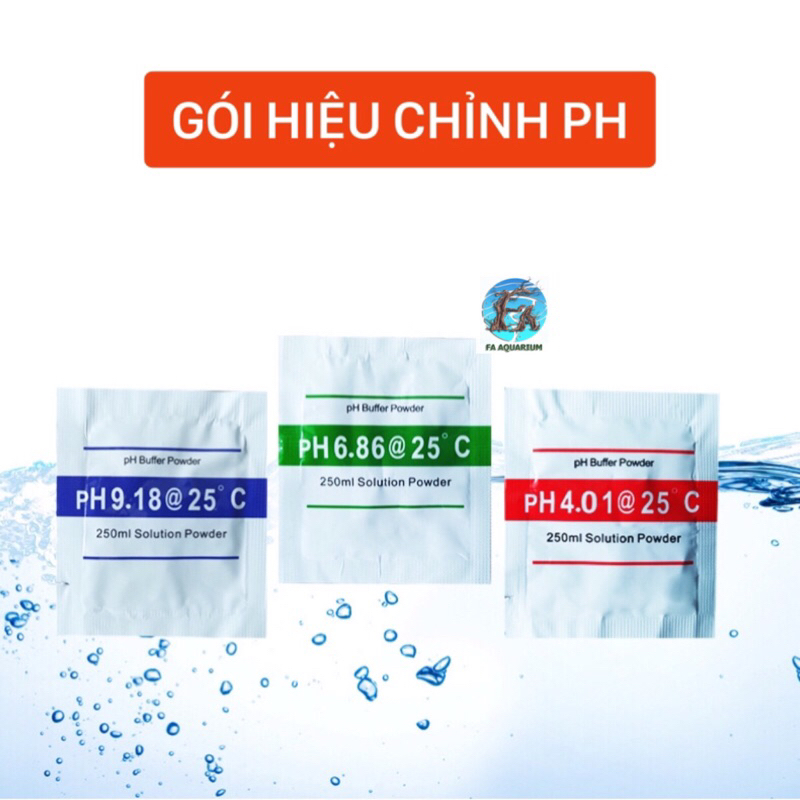 Gói bột hiệu chỉnh bút đo ph (4.01/6.86/9.18)