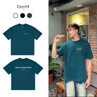 Áo Thun Nam DayM | Basal - Form Âu, Oversize, 100% Cotton Co Giãn 2 Chiều Thoáng Mát, 250gsm