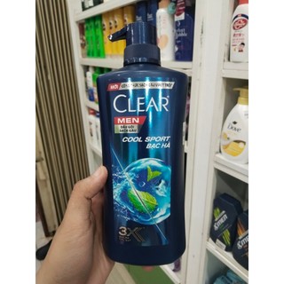 DẦU GỘI CLEAR MEN BẠC HÀ 650G